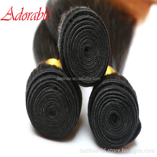 100% High Quality 10A large stock100 human hair extension 10a brazilian virgin hair straight